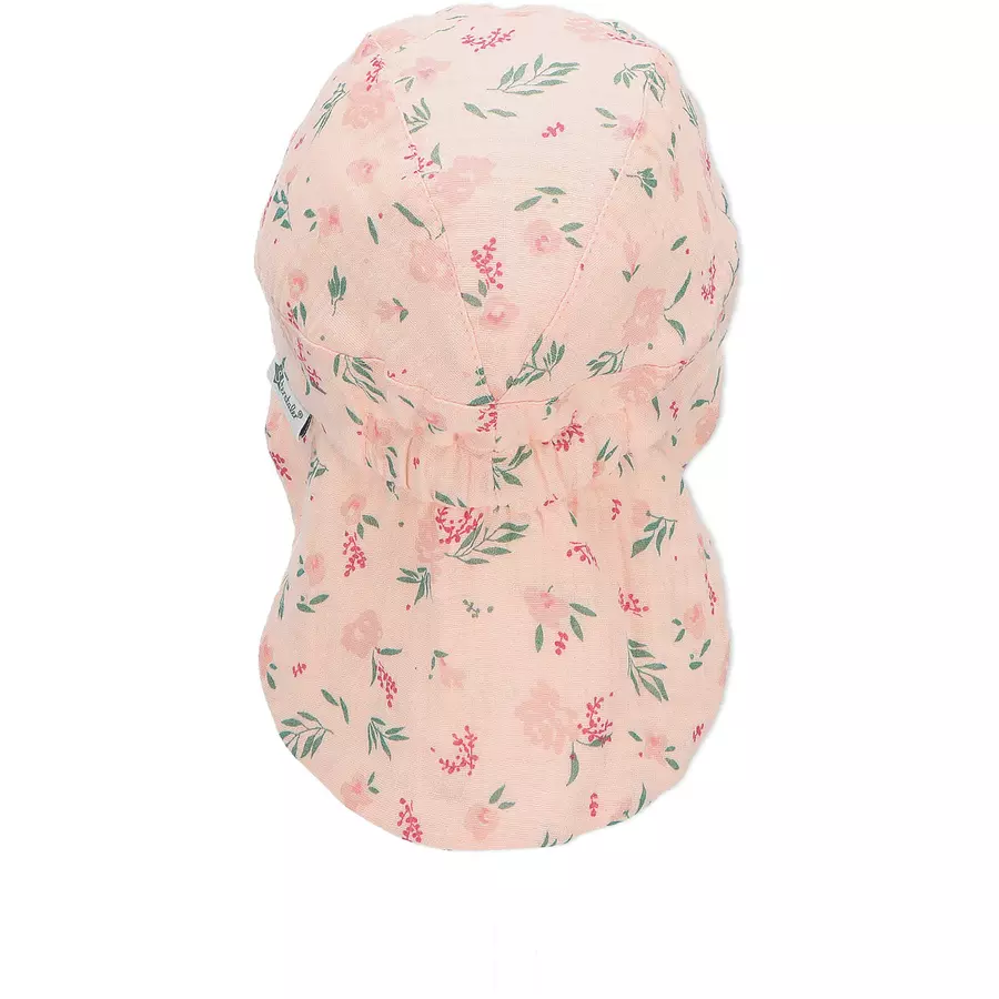 Sterntaler Schirmmütze mit Nackenschutz rosa
