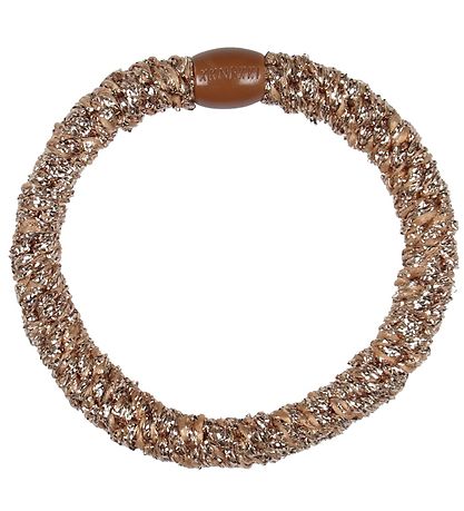 Kknekki Haargummi - Rosègold Glitzer