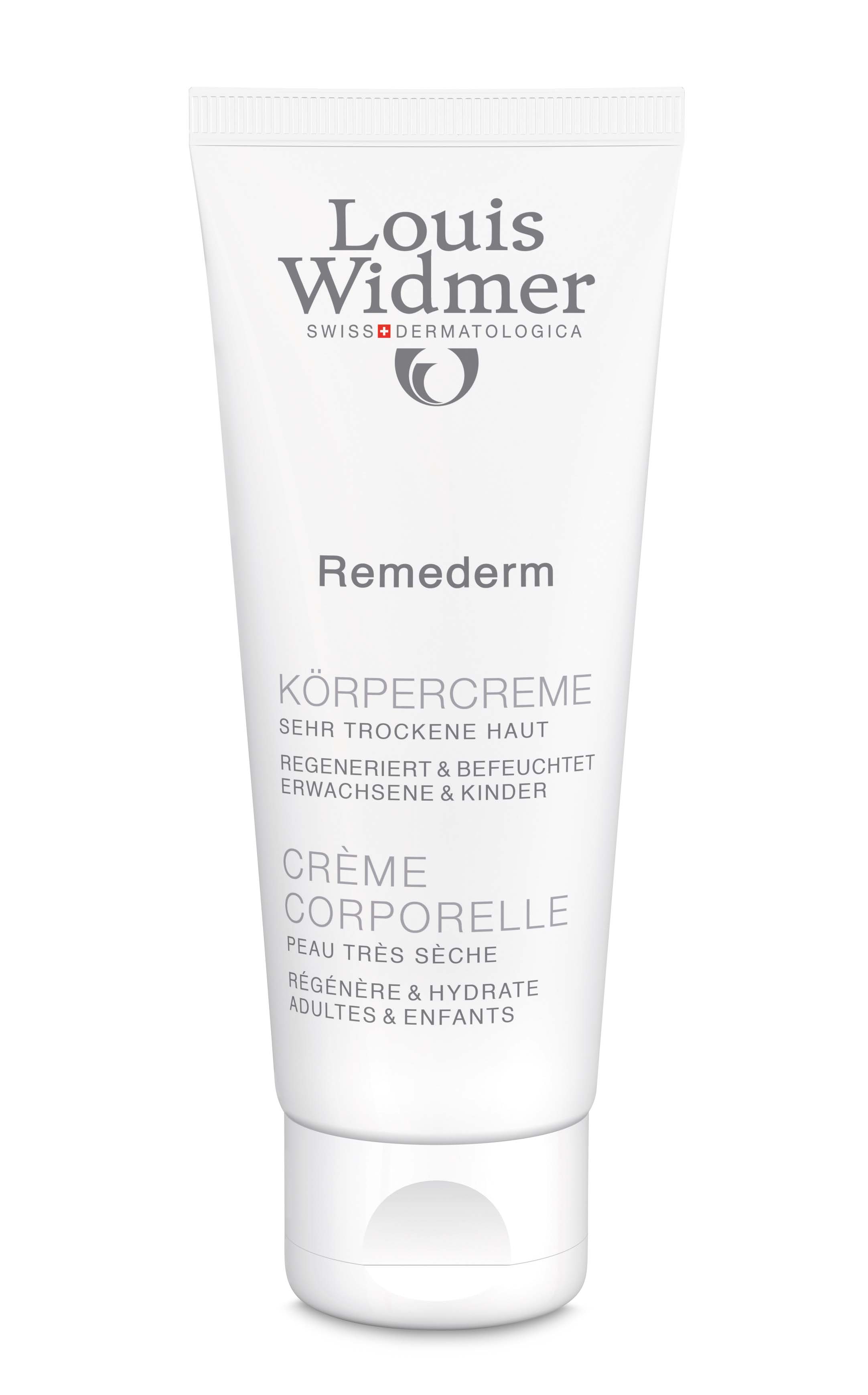 LOUIS WIDMER Remederm Körpercreme<br>75 ml, Creme, parfumiert