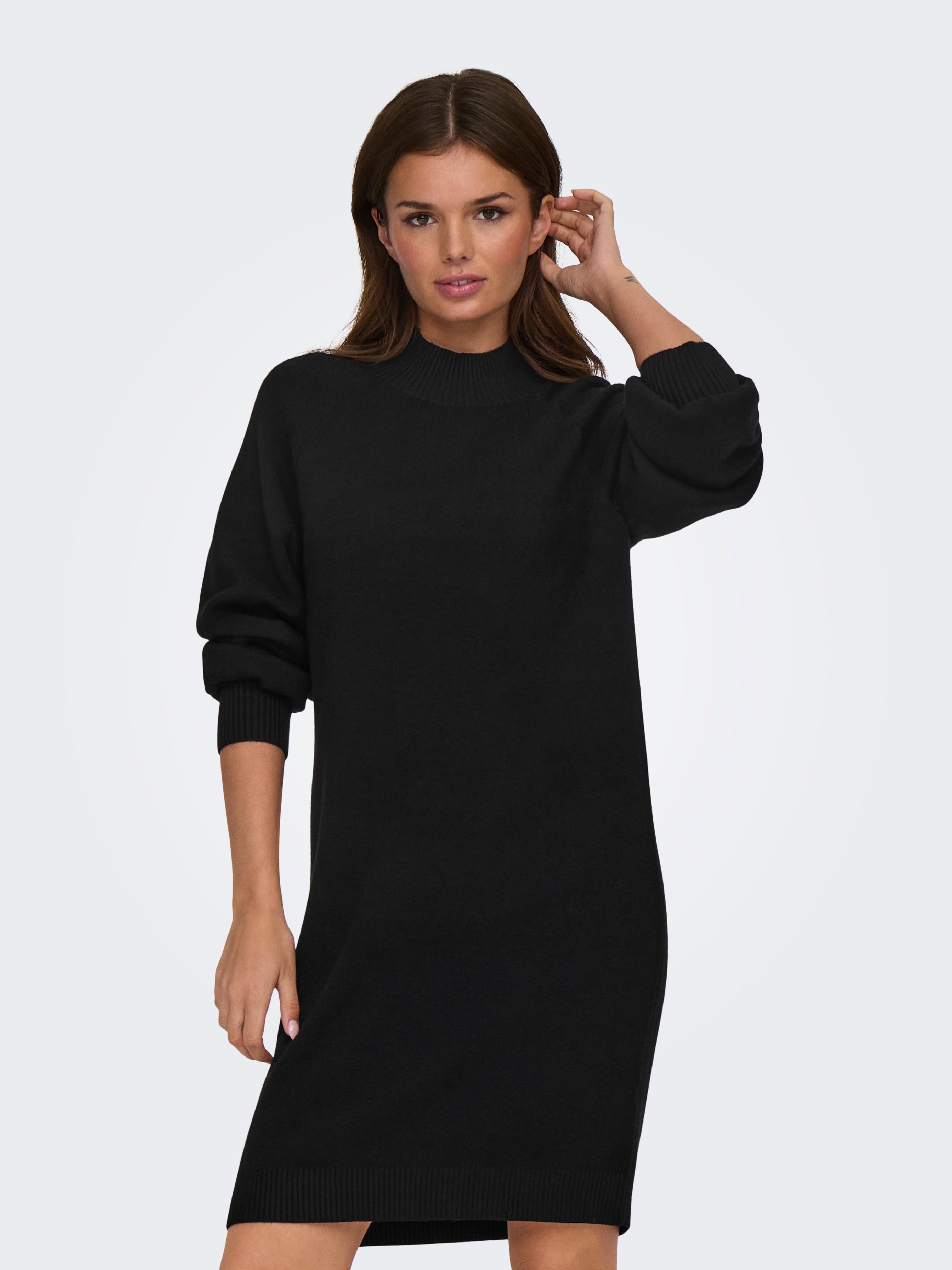 ONLFRIDA Midikleid Black