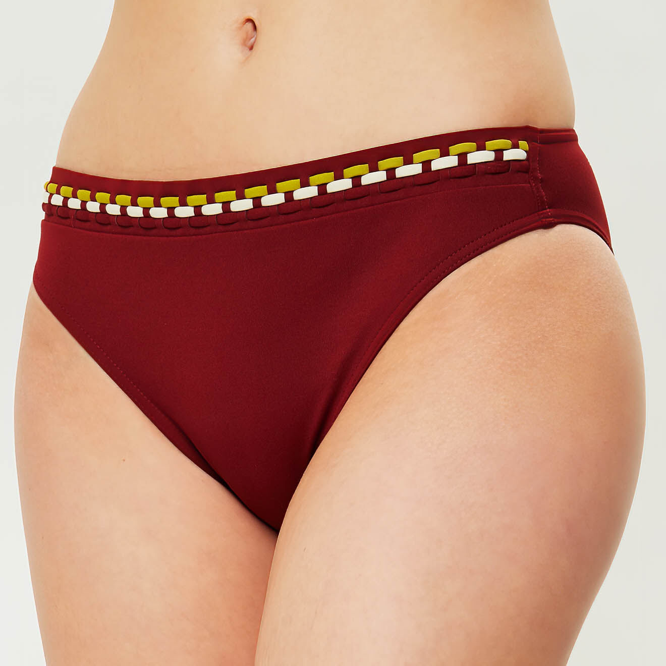 Iodus Bas de maillot Usoa rouge bordeaux