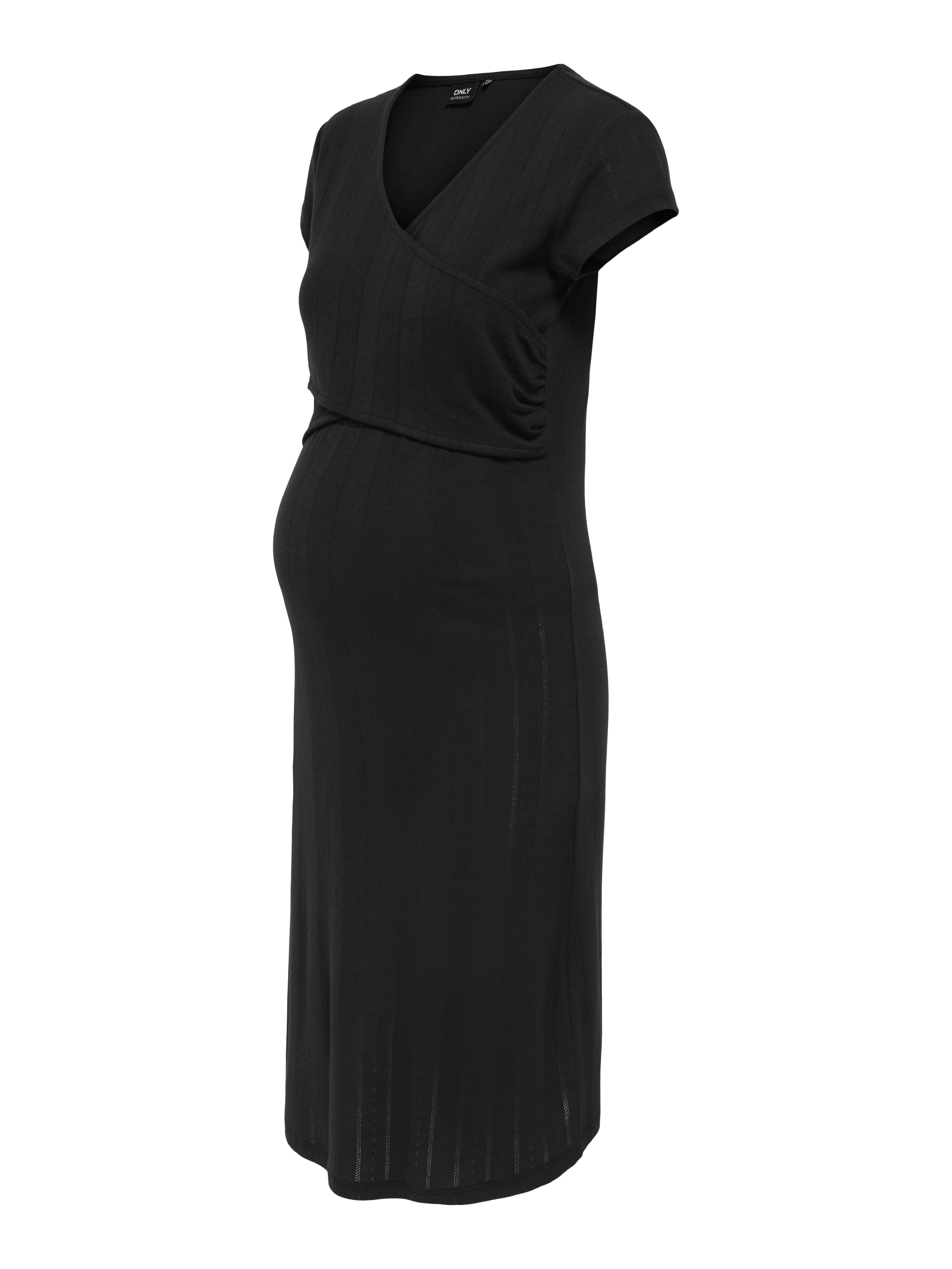 OLMLARA Midikleid Black