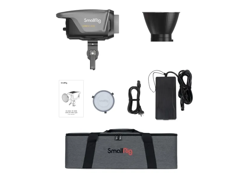 SmallRig RC 350B COB LED Video Light, 403,2 W, LED, Varm hvid, 2700 K, 6500 K, Sort