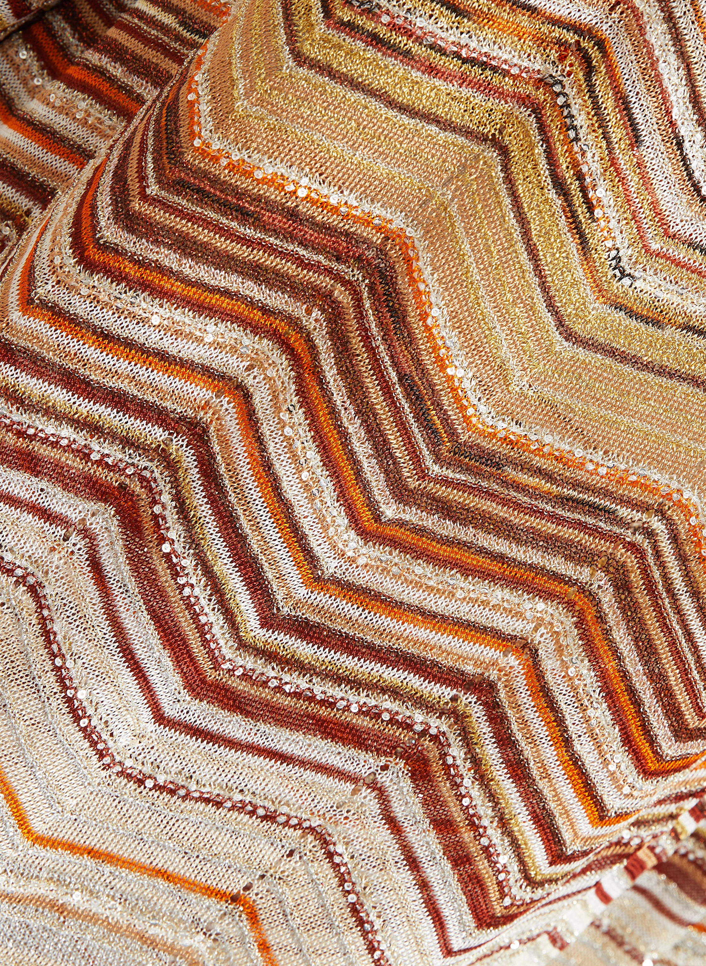 MISSONI Strickhülle mit Glitzergarn und Pailletten
