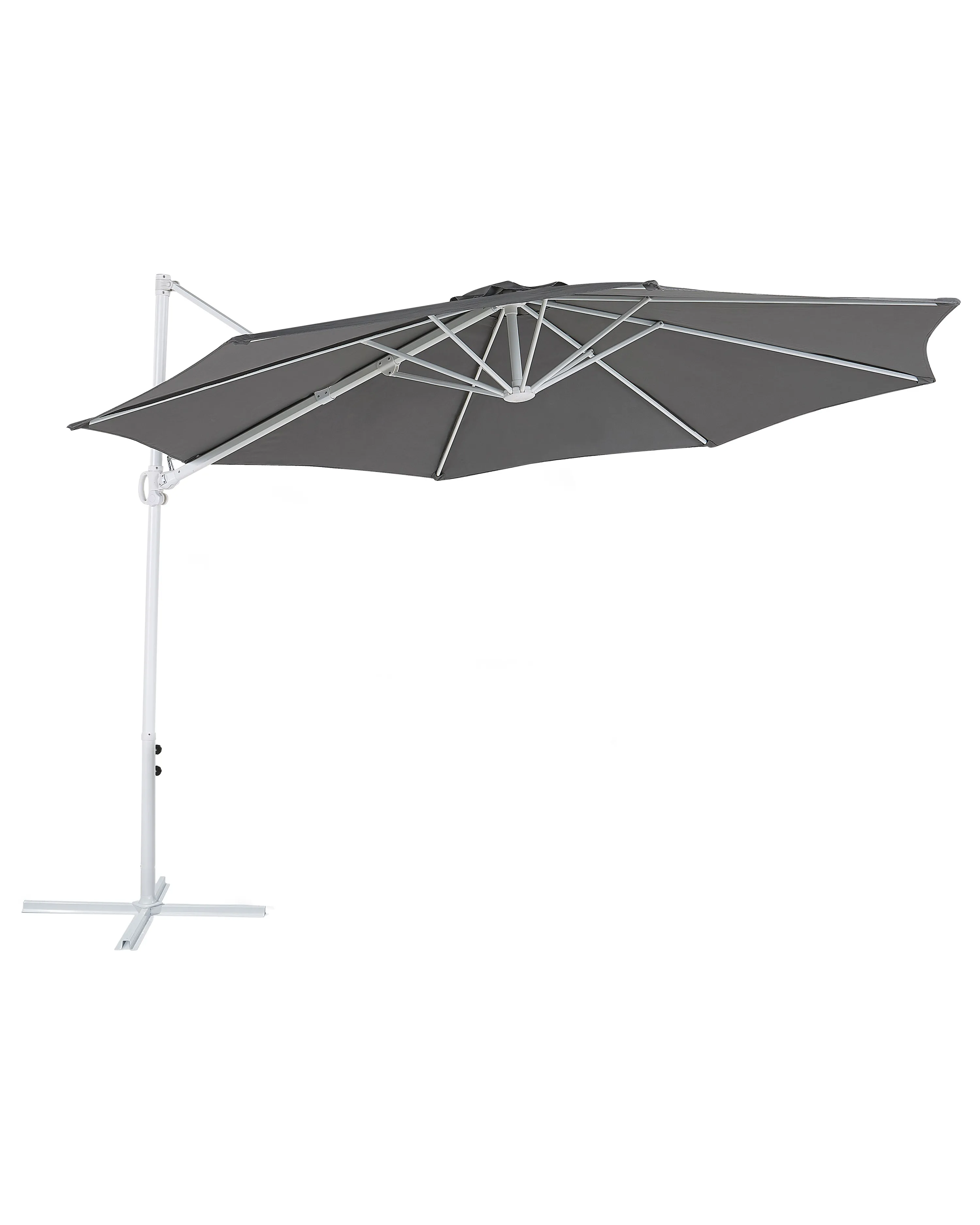 Zweefparasol 295 cm SAVONA II Donkergrijs