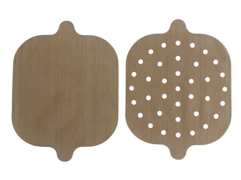 OHMEX Backblech für die Heissluftfritteuse NS-24019-S 2er-Set Zubehör für eckige Körbe