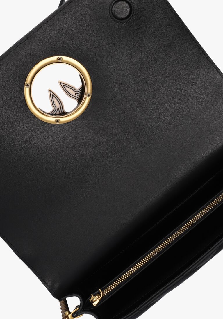 PINKO zwarte pinko handtas love click classic sheep