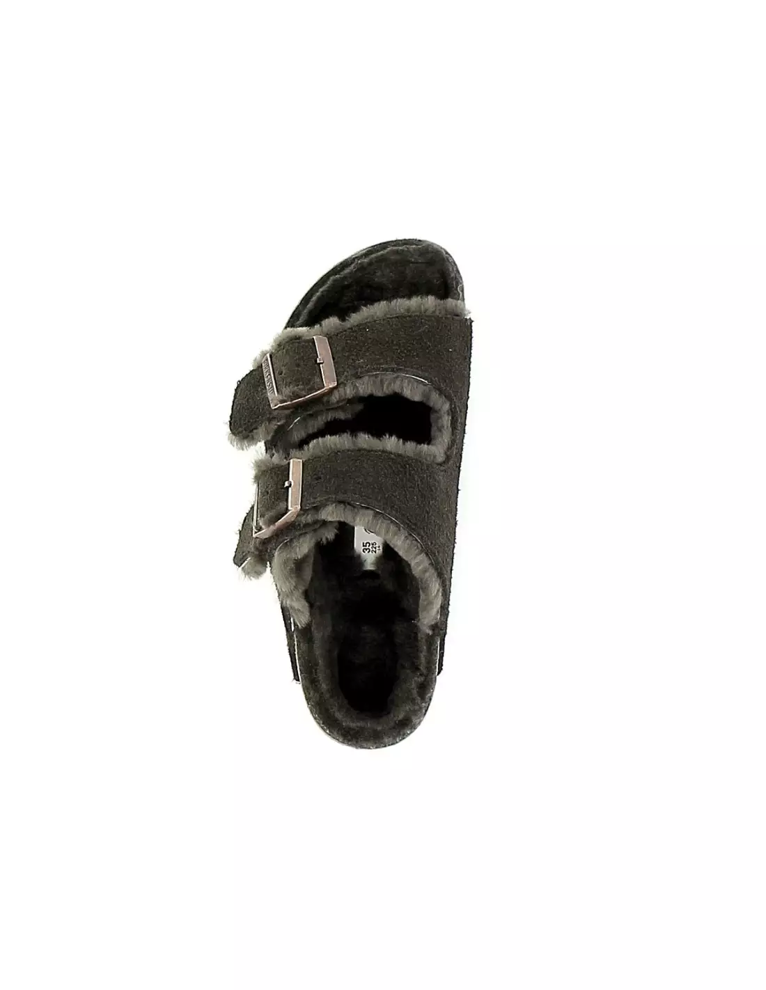BIRKENSTOCK ARIZONA LEATHER - Mules & sabots Marronfoncé