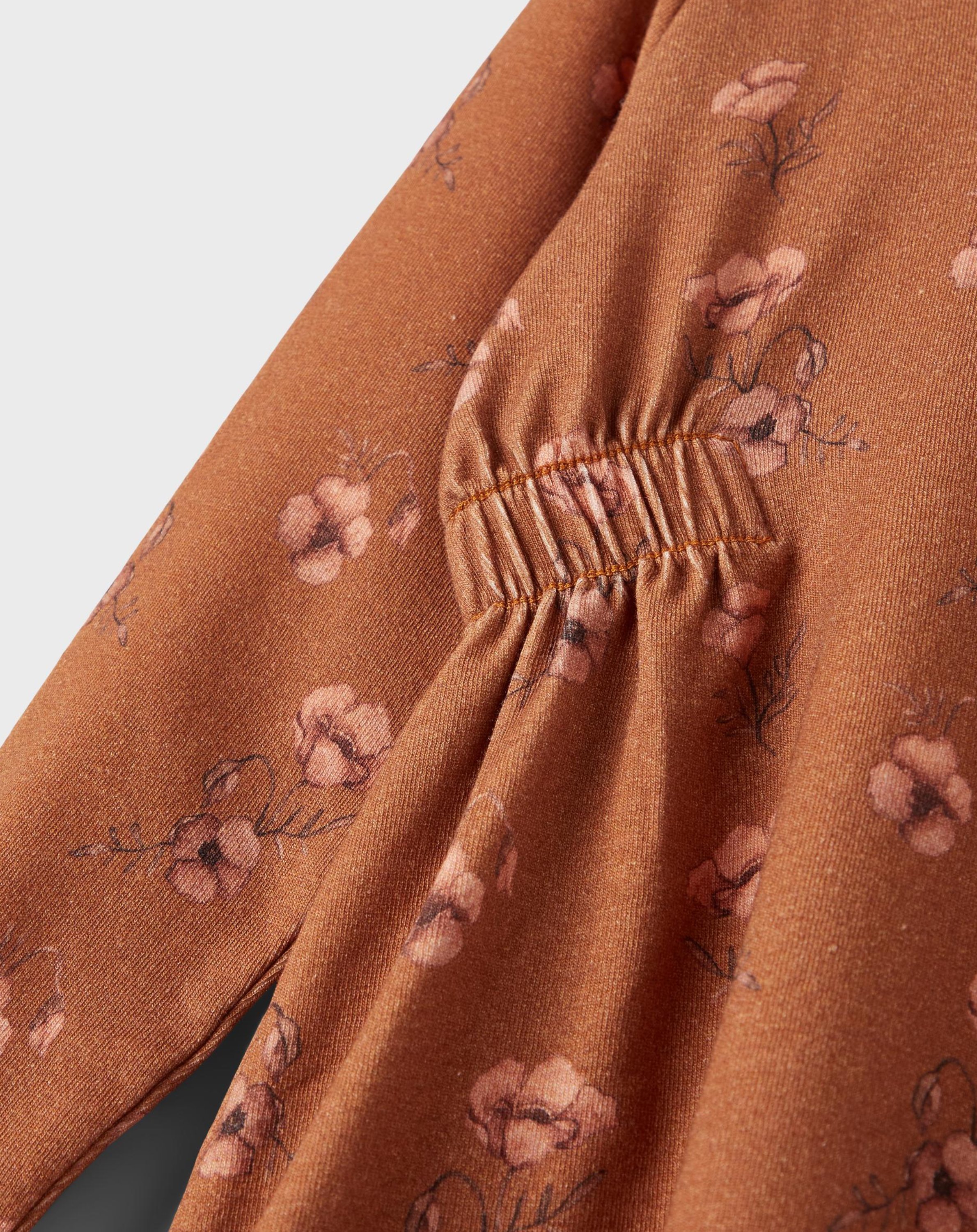 Langarmkleid NMFGAYA in bran