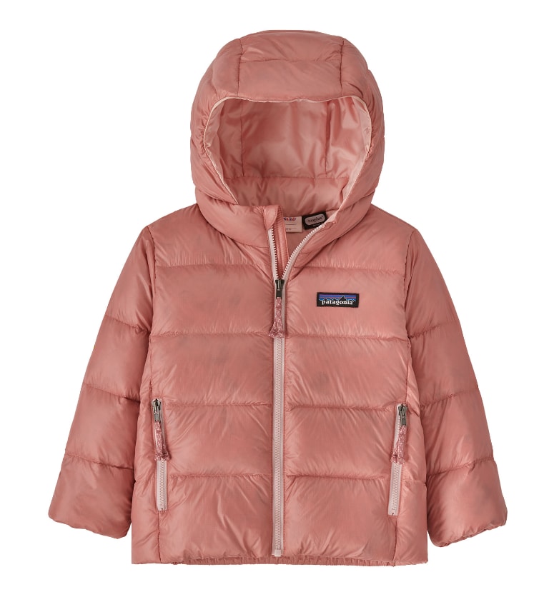 Patagonia Baby Hi-Loft Down Sweater Hoody<br>Bestselger! Varm, behagelig!