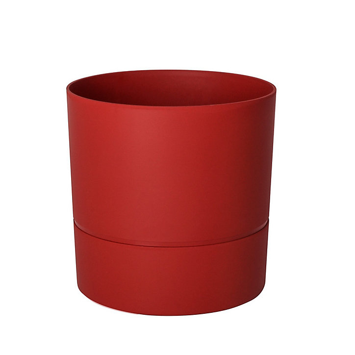 Pot rond Aquaduo rouge rubis ø20 cm