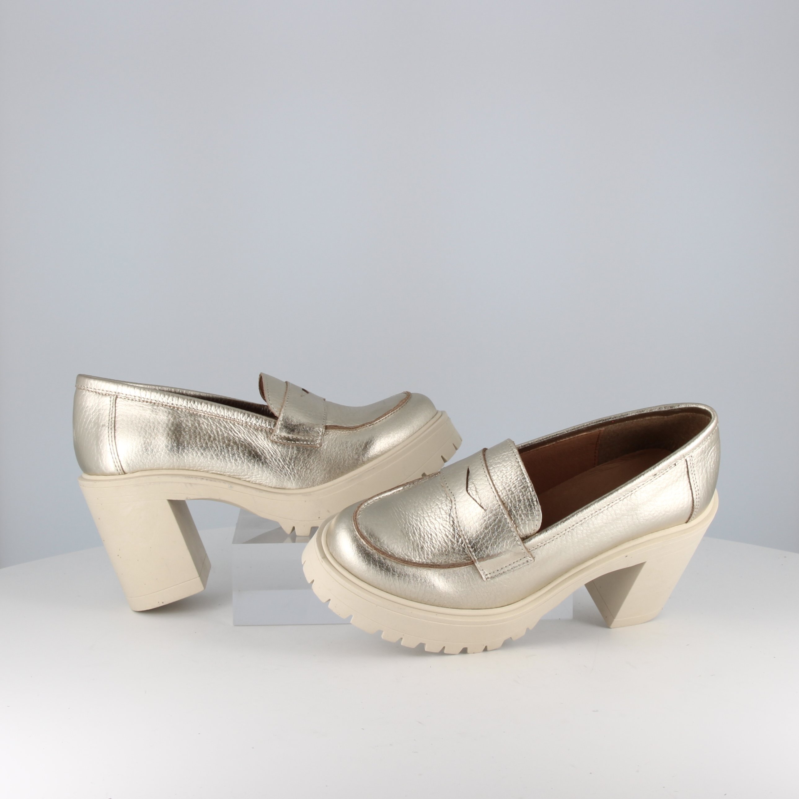 André - Mocassins CLEA Or