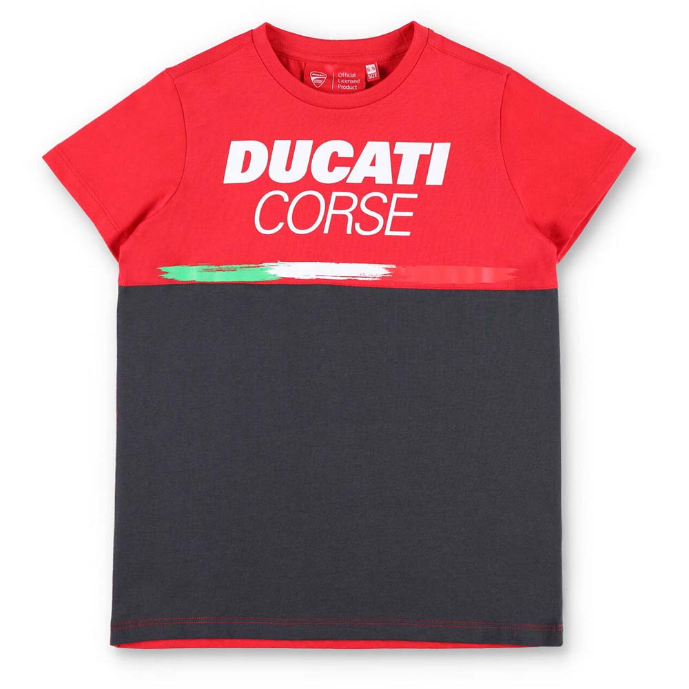 ducati racing - T-shirt enfant Corse Rouge / Anthracite