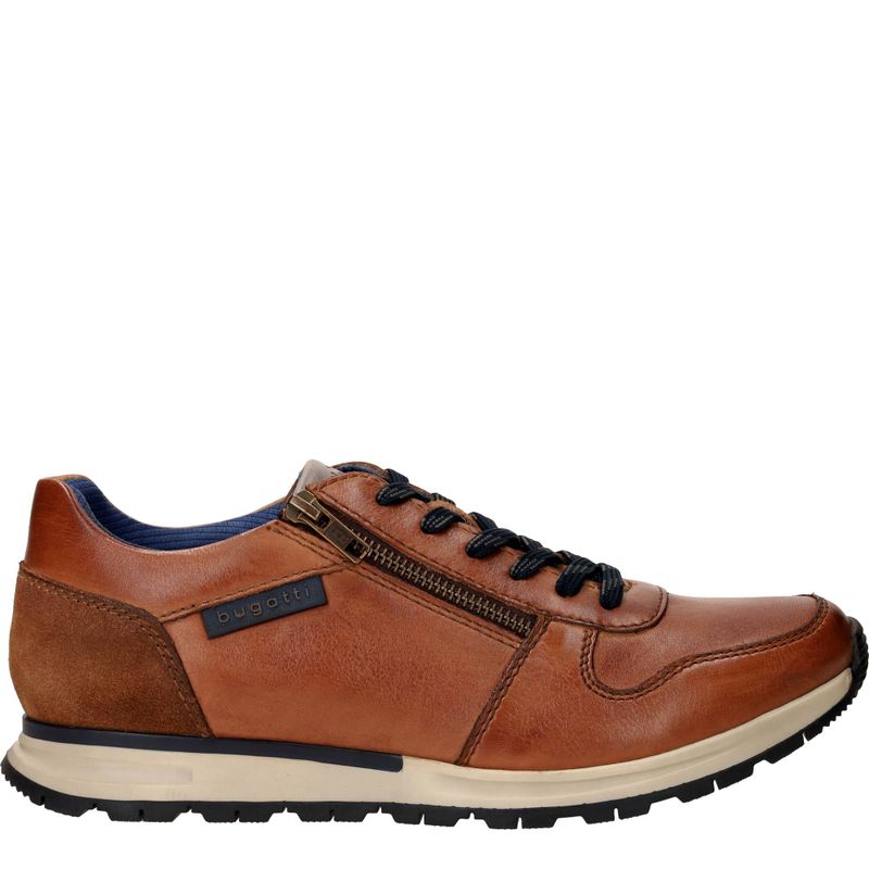 Bugatti Sneakers Cognac Heren