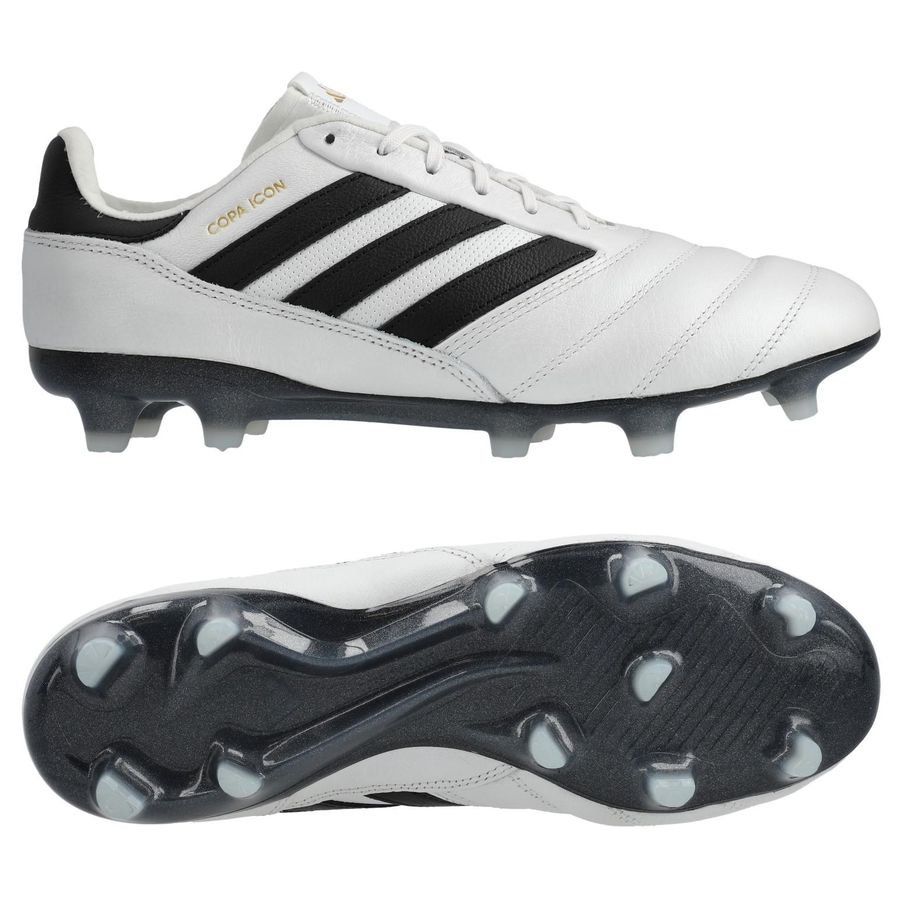 adidas Copa Icon FG - Blanc/Noir/Doré