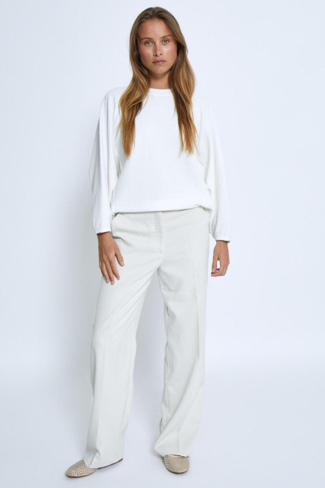 Minus witte dames sweater