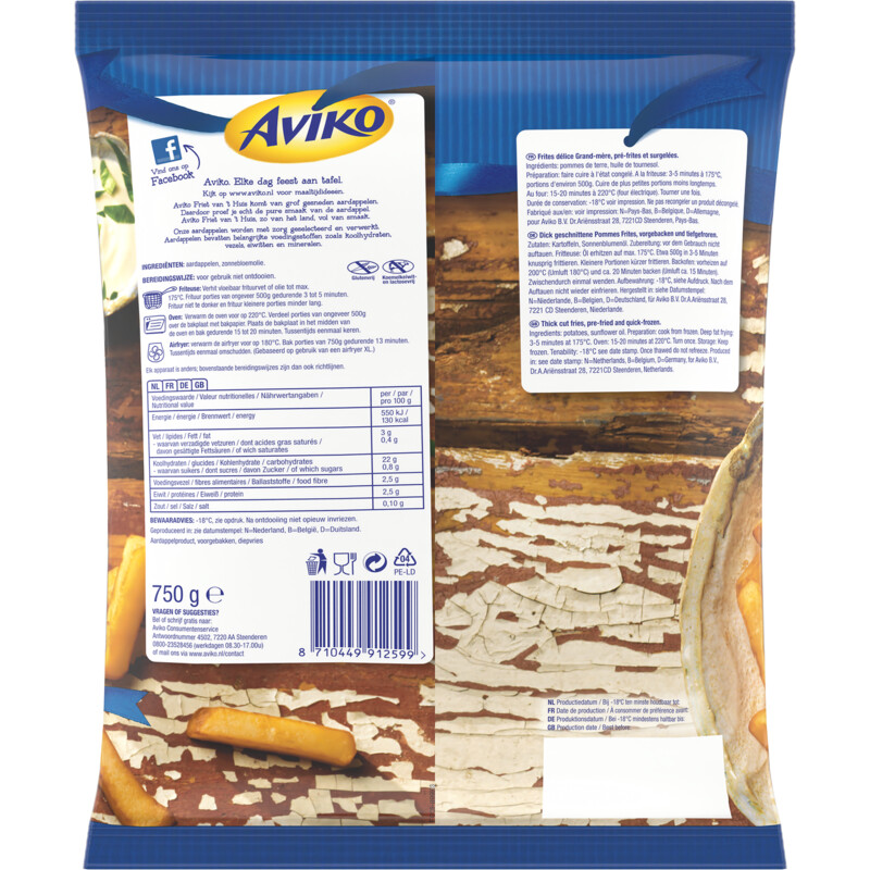 Aviko Oma's smulfriet