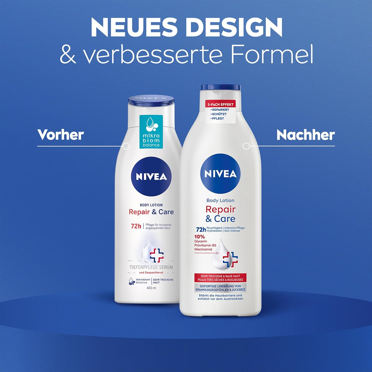 (400ml) Repair & Care Body Lotion Sehr Trockene Haut (88184)