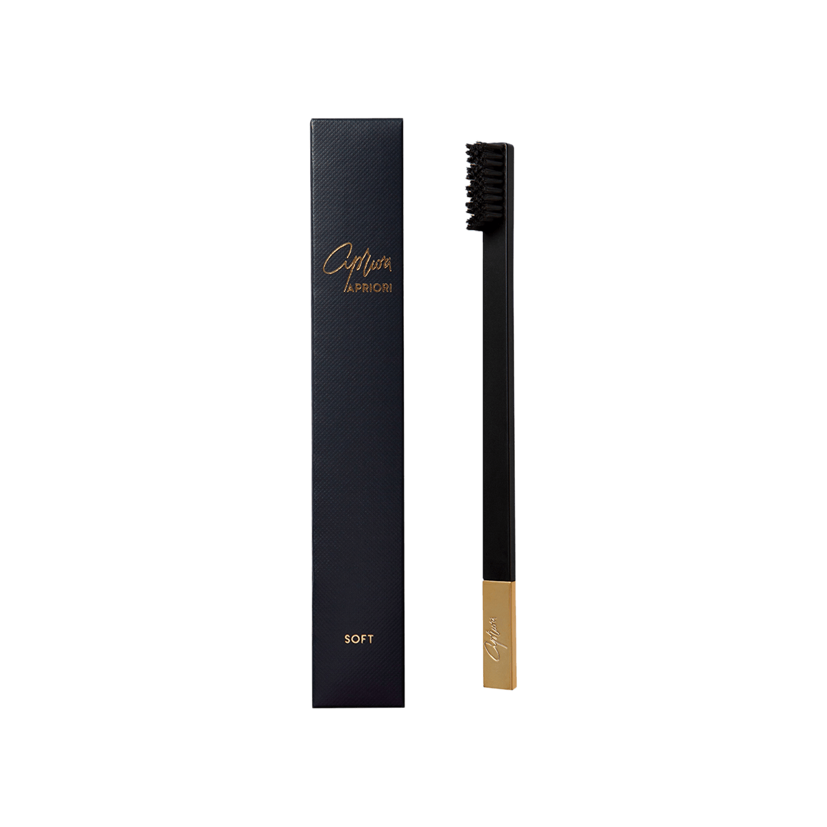 Soft Toothbrush Black Gold