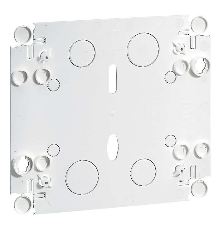 Fond isolant pour platines de branchement Legrand