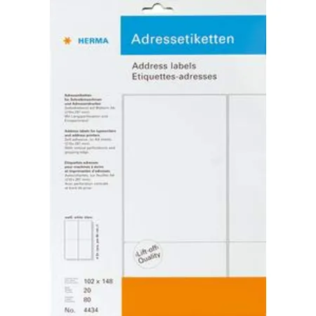 HERMA Adress-Etiketten, A4