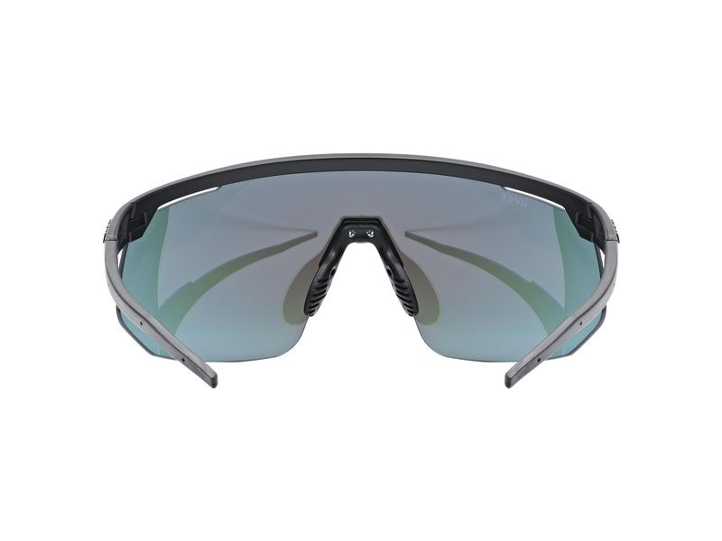 uvex Sportbrille pace one, Schwarz Matt Velobrille