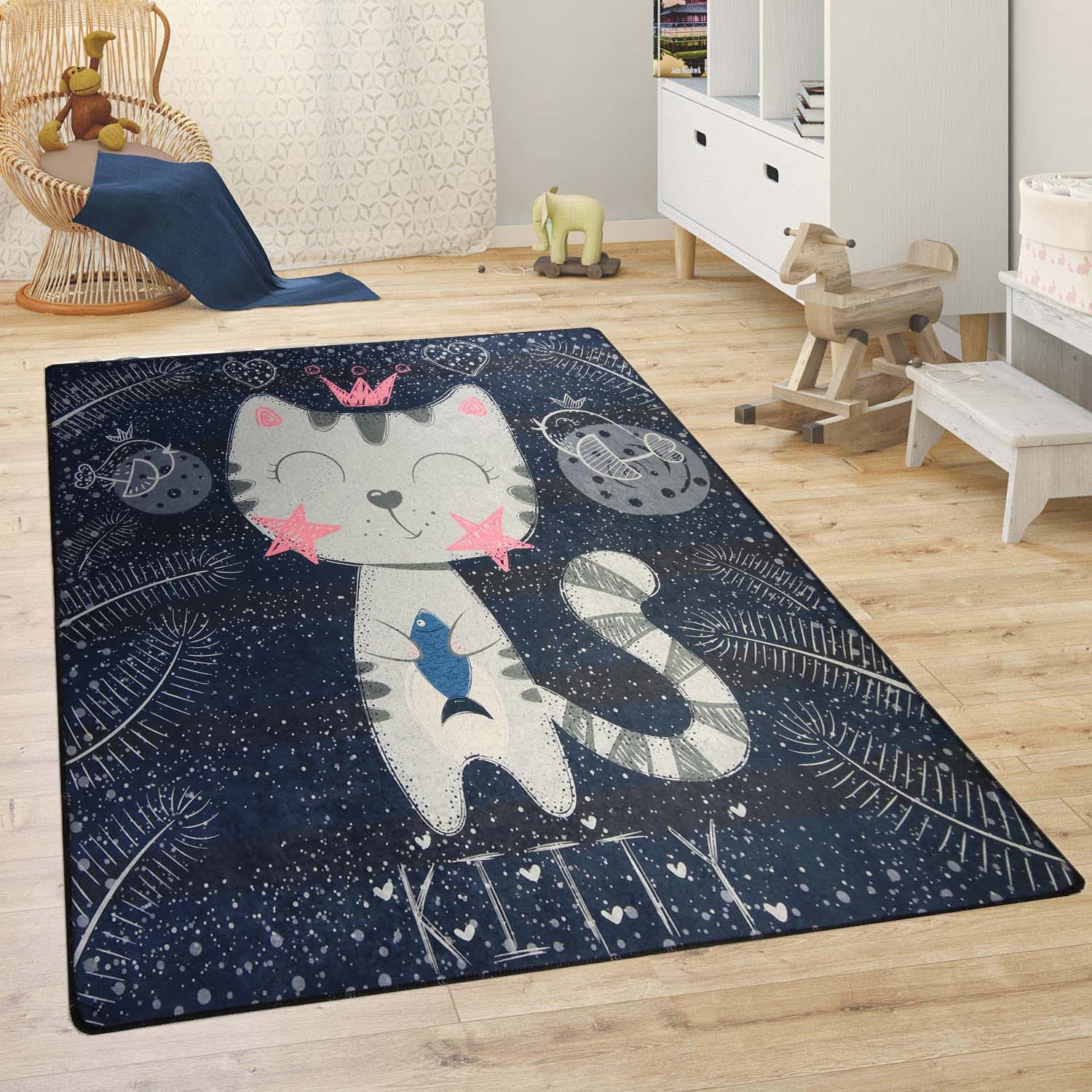 Mani Textile TPS_ENF_KITTY00 - Tapis pour chambre Enfant