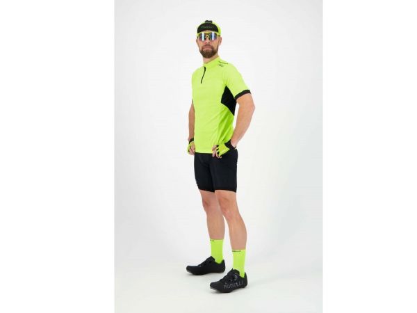 Rogelli Core Cykeltrøje, Fluor/Black