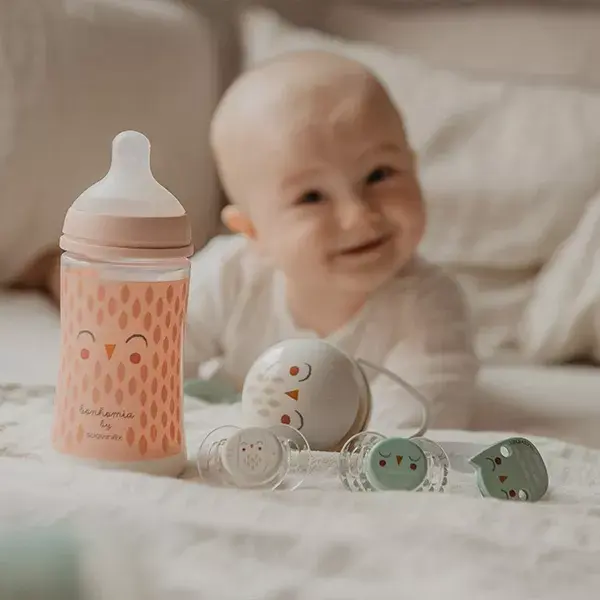 Kit para Bebê Suavinex Bonhomia Recém-Nascido Cinza