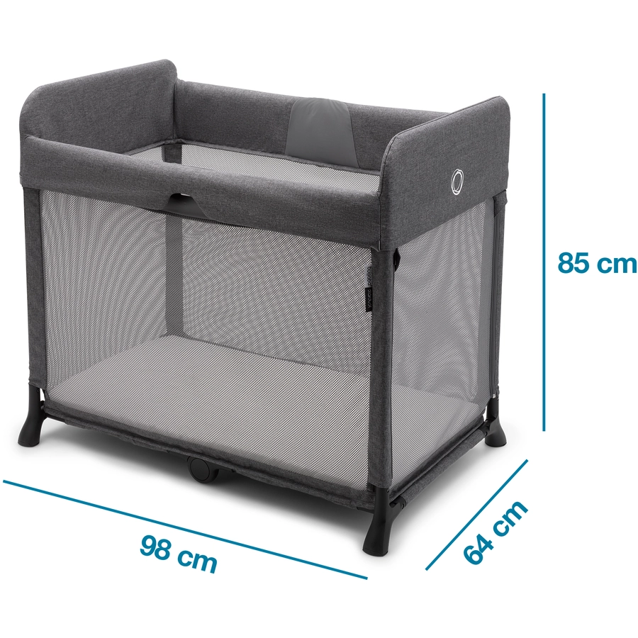 bugaboo Reisebett Stardust Grey Melange