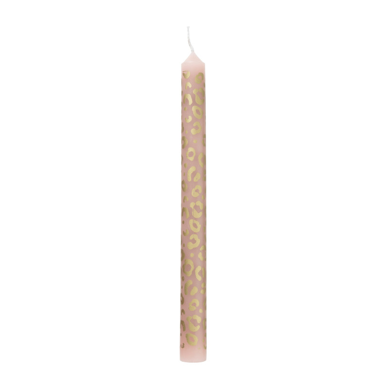 Dinerkaars animal - goud/roze- ø2.15x25 cm