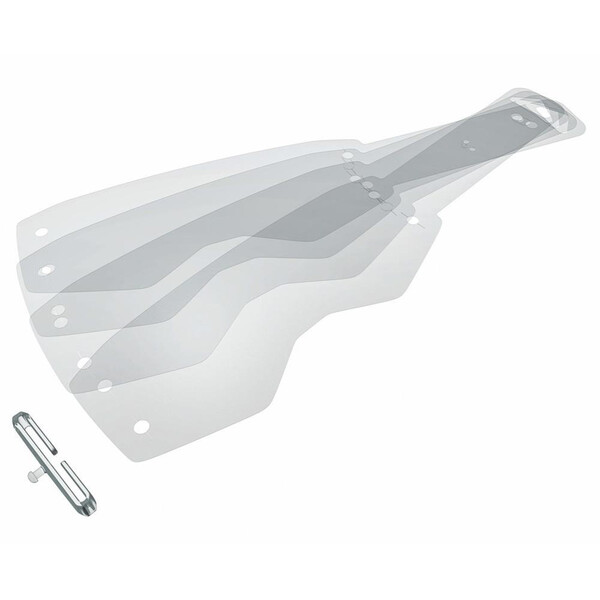 Scott - Tears-Offs Prospect/Fury (Pack de 20) Transparent