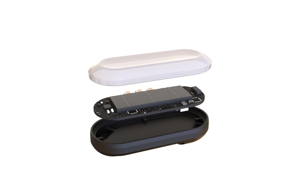 UV-Sensor mit Clip und Armband 1 StückUV Sensor zur Messung der UV-Strahlung