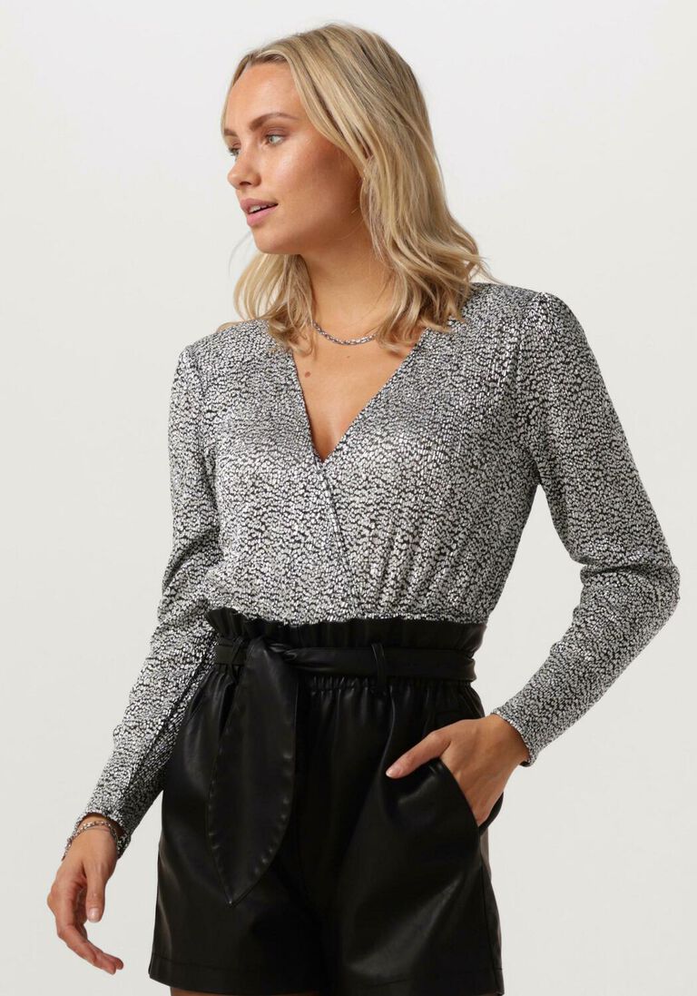 MINUS zilveren minus blouse limea wrap blouse