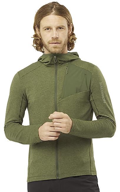SALOMON - POLAIRE OUTLINE FZ HOODIE M