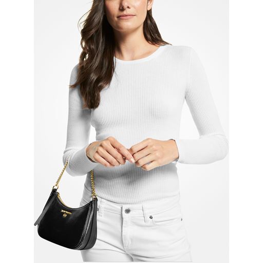 Michael Kors Jet Set Skuldertaske, Sort
