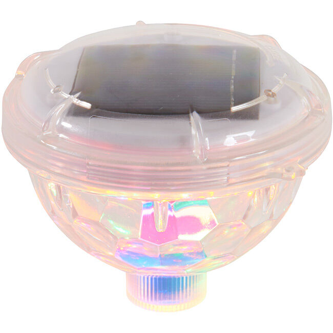 Boule disco solaire flottante