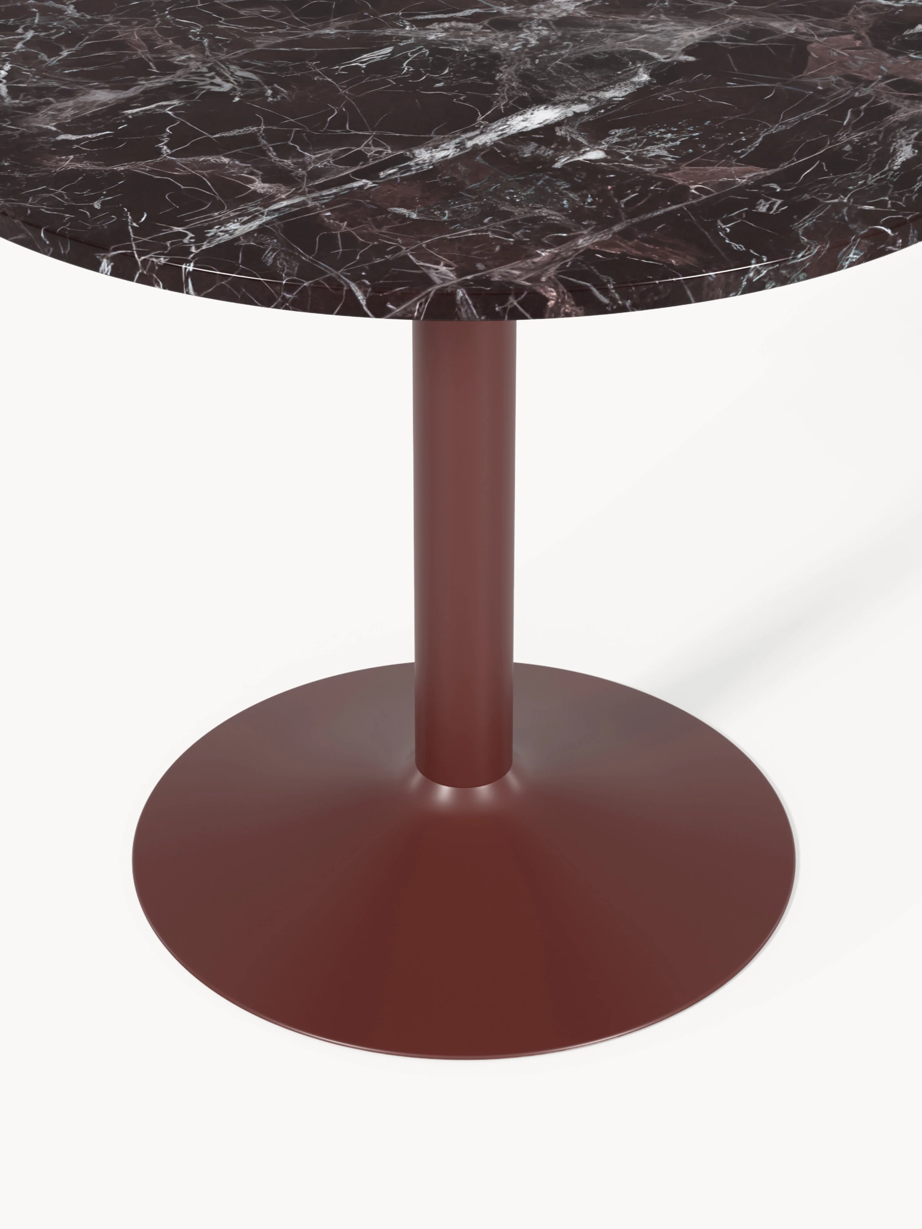 Ronde marmeren eettafel Miley, in verschillende formaten