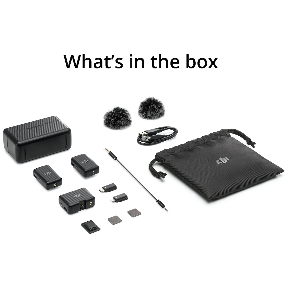DJI Mic myggmikrofonsett