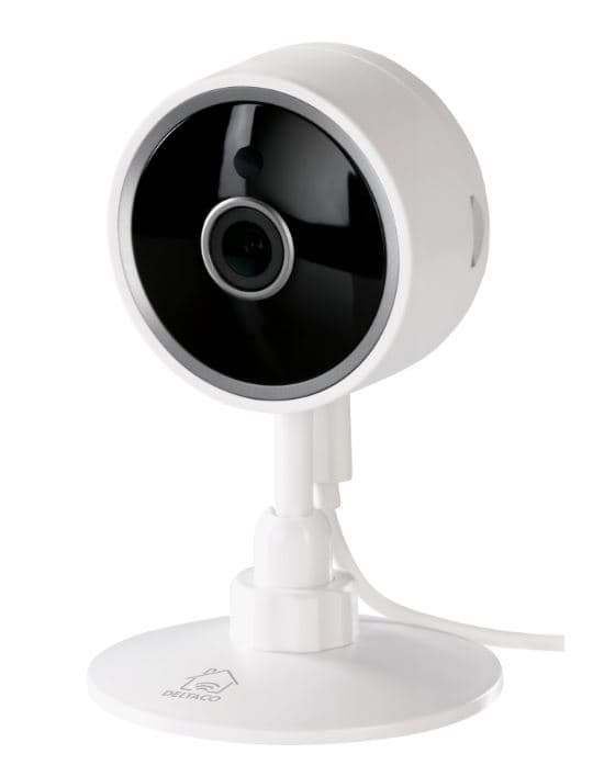 DELTACO SMART HOME Startpakke med støpsel, kamera og RGB-lampe