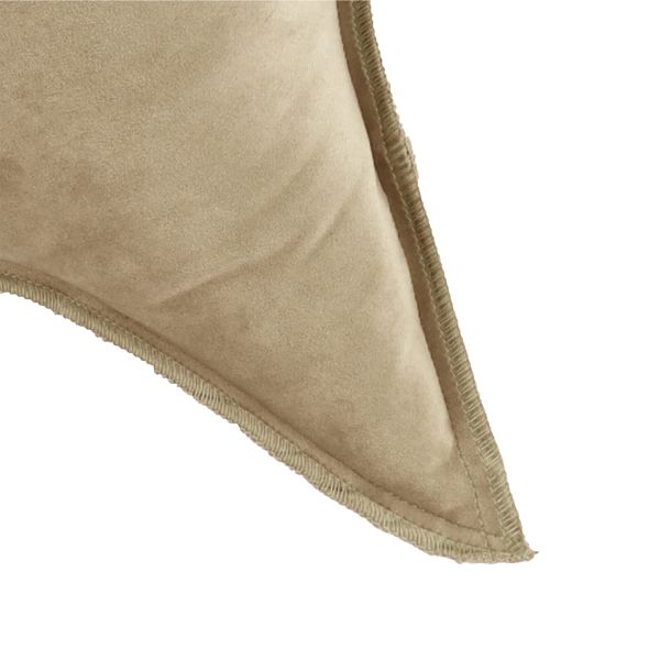 Overseas Star Kussen – Velours – Beige