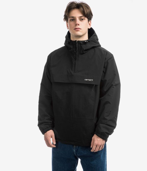 Carhartt WIP Windbreaker Pullover Supplex Jacke (black white)