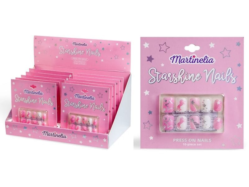 Martinelia Nagelset Starshine Press Nails assortiert Kosmetik-Spielzeug