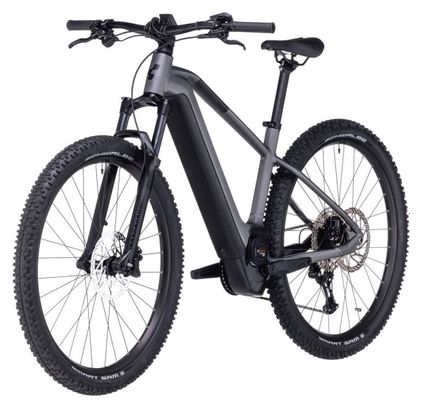 VTT Électrique Semi-Rigide Cube Reaction Hybrid Race 750 Shimano Deore/XT 12V 750 Wh 27.5'' Gris Metal