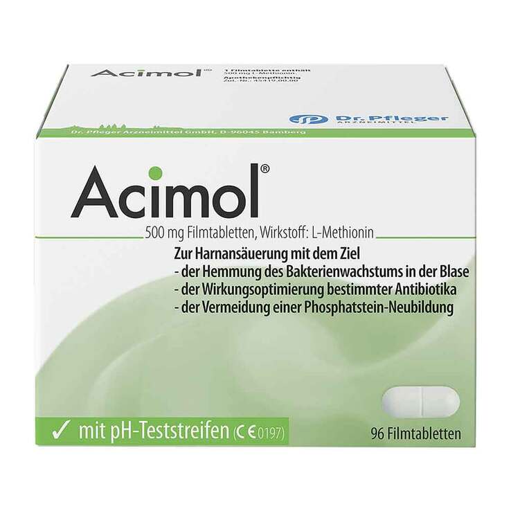 Acimol mit pH Teststreifen Filmtabletten, 96 St