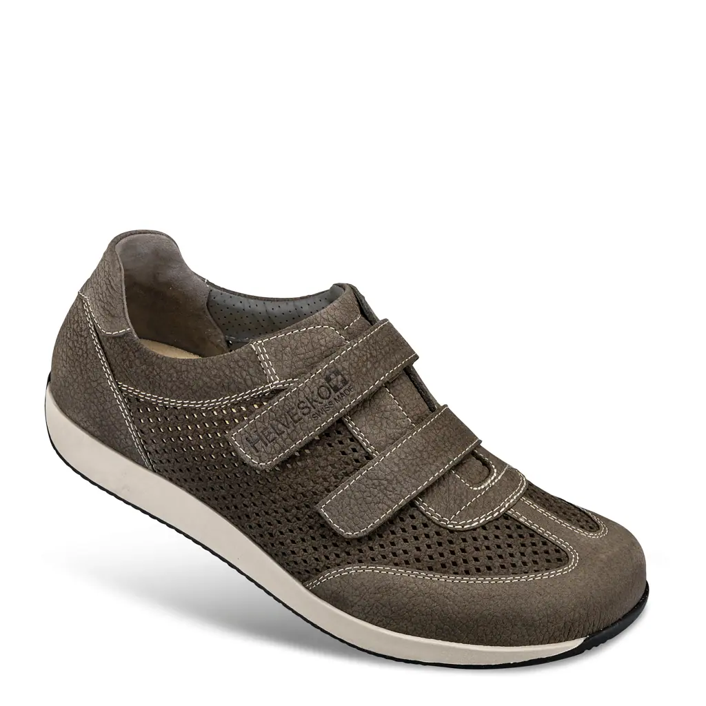 HERREN - Klettschuh CURT grau-braun