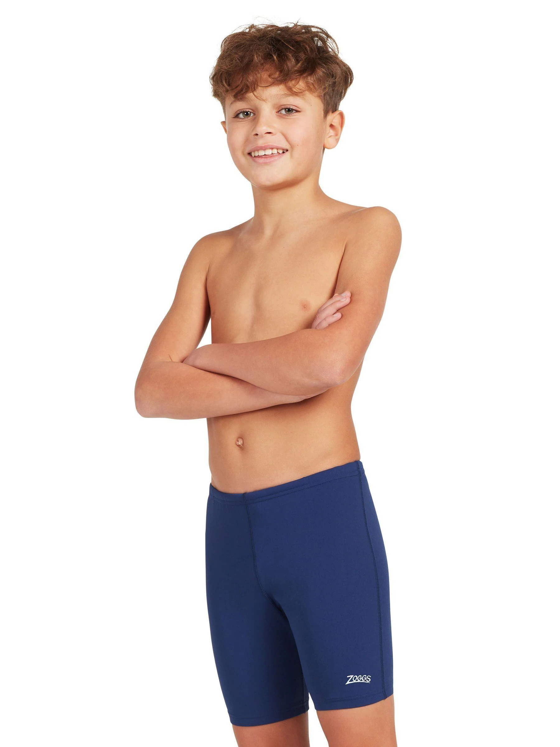Blauw - Zoggs Cottesloe Mid Jammer short voor jongens