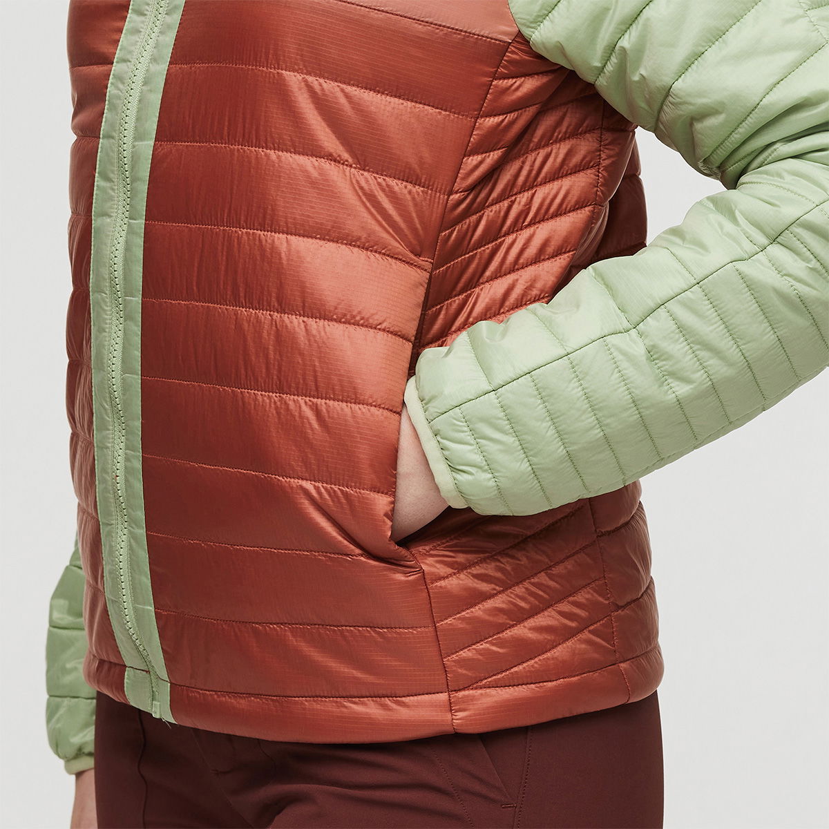 Cotopaxi Capa Insulated Hooded jakke, dame  (Green Tea)