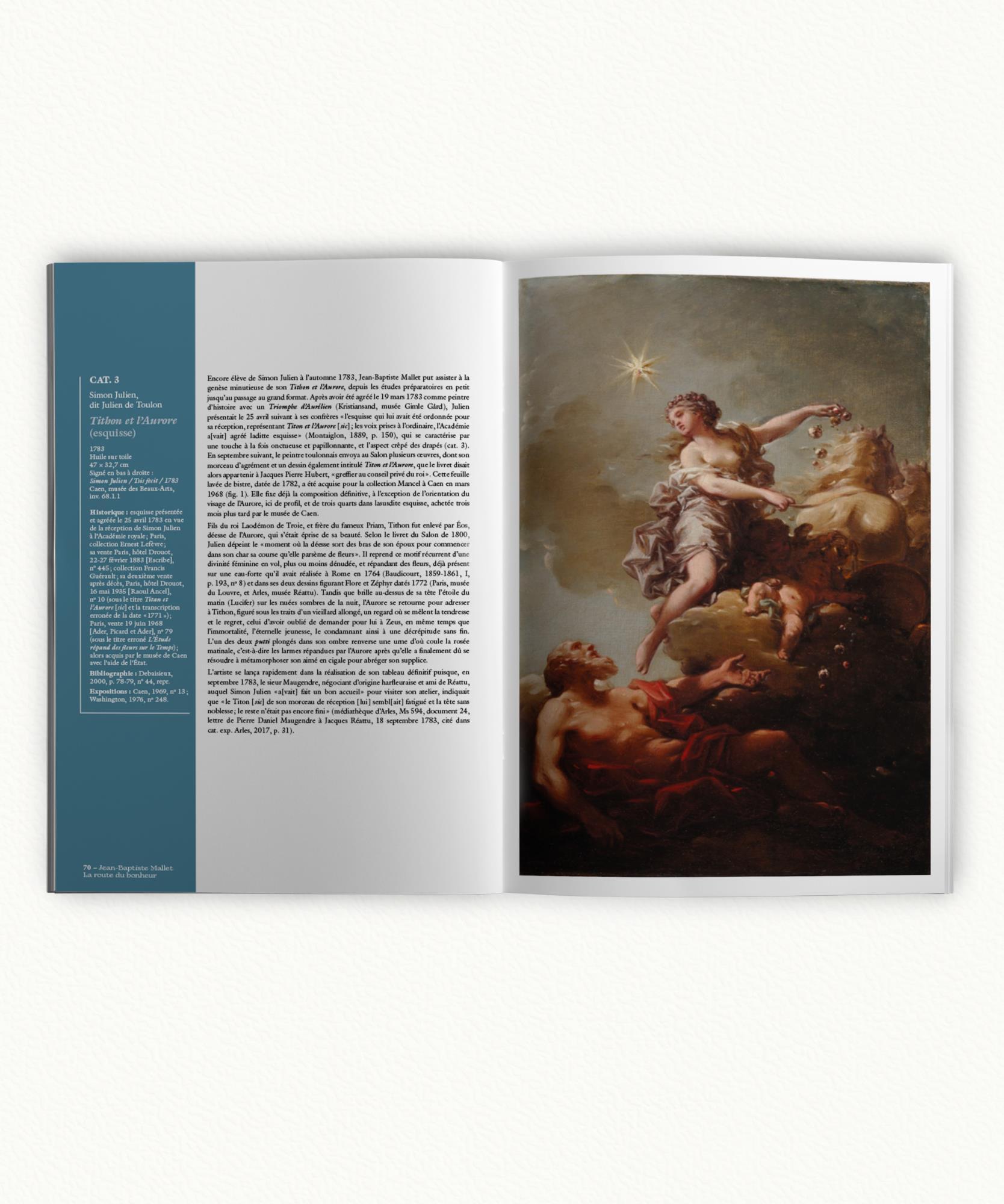 Catalogue d'exposition Jean - Baptiste Mallet : La route du bonheur  Version française - 192 pages