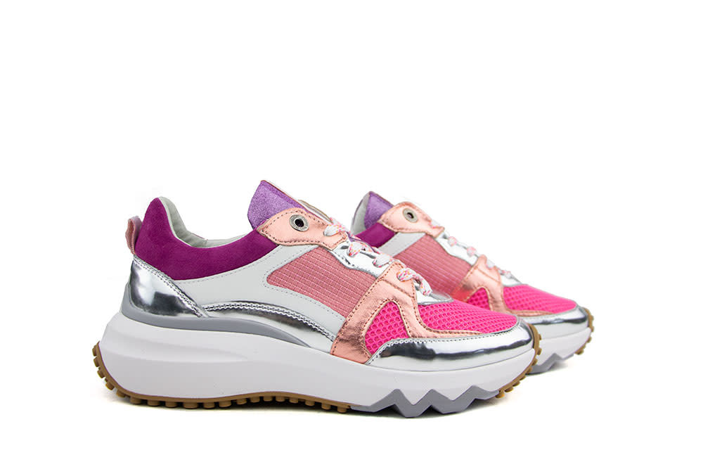 Floris van Bommel Sneakers Curvi 01.27 Silver